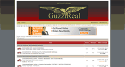Desktop Screenshot of guzzireal.com